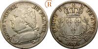 Frankreich: 5 Francs Limoges Ludwig XVIII, 1814/15-1824: -