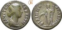 Antike. Römisches Kaiserreich: AE 24 Faustina II., Gemahlin des Marcus Aurelius, +175 -