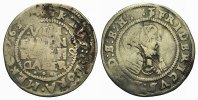 Schleswig-Holstein, Gottorp: Friedrich III. 1/8 Taler "D von Daler spiegelverdreht" -
