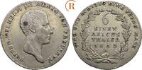 Preussen: 1/6 Taler Berlin Friedrich Wilhelm III, 1797-1840: -