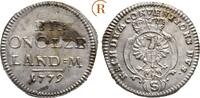 Brandenburg Ansbach: Landmünze zu 2 1/2 Kreuzer Schwabach Christian Friedrich Karl Alexander, 1757-1791: -