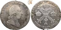 Habsburg: 1/2 Kronentaler 1788 Josef II, 1765-1790: TTB Broschierspuren