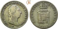 Habsburg: 1/4 Lira Venedig 1822 V Franz II, 1792-1835: TTB Prägeschwächen