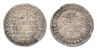 STOLBERG: Christoph Friedrich, 1704-1738. 1/24 Taler -