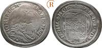Brandenburg Ansbach: 1/6 Taler Schwabach Johann Friedrich, 1672-1686: -