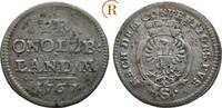 Brandenburg Ansbach: Landmünze zu 2 1/2 Kreuzer Schwabach Christian Friedrich Karl Alexander, 1757-1791: -