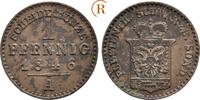 Schwarzburg Sondershausen: 1 Pfennig Günther Friedrich Karl II, 1835-1880: -