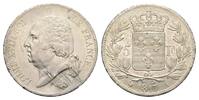 FRANKREICH: Louis XVIII., 1815-1824. 5 Francs -