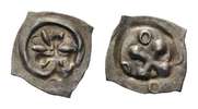 SCHWEIZ-Basel, Bistum: Anonym. 12. Jhdt. Vierzipfliger Pfennig -