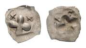 SCHWEIZ-Basel, Bistum: Anonym. 12. Jhdt. Vierzipfliger Pfennig -