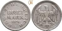 Weimarer Republik: 3 Mark 1924 E TTB