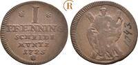 Braunschweig Calenberg Hannover: 1 Pfennig Clausthal St. Andreas Georg I. Ludwig, 1698-1727: -