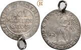 Braunschweig Wolfenbüttel: 12 Mariengroschen Zellerfeld Wilder Mann Rudolf August, 1666-1685: -