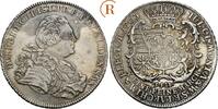 Sachsen: Taler Leipzig mit Signatur S am Armabschnitt Friedrich Christian, 1763: -