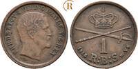 Dänemark: 1 Riksbankshilling Friedrich VII, 1848-1863: -