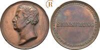 Bronzemedaille von Brandt, a.s. Tod 1840 Preussen: Friedrich Wilhelm III, 1797-1840: ss Kratzer, Randfehler