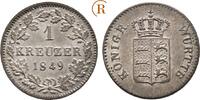 Württemberg: 1 Kreuzer Wilhelm I, 1816-1864: -
