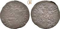 Solms Lich: 1/2 Batzen Ernst I, Eberhard und Hermann, 1588-1590: -