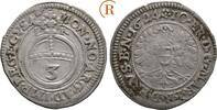 Brandenburg Ansbach: 3 Kreuzer Roth Joachim Ernst, 1603-1625: -