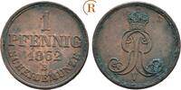 Braunschweig Calenberg Hannover: 1 Pfennig Georg V, 1851-1866: -