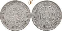 Weimarer Republik: 5 Reichsmark Eichbaum 1927 A TTB