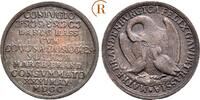 Bronzemedaille auf die Vermählung seiner Tochter 1700 Brandenburg: Friedrich III ( I. ), 1688-1713: ss