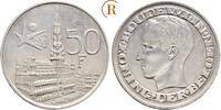 Belgien: 50 Franks Baudouin I, 1948-1993: -