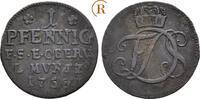 Sachsen Weimar Eisenach: 1 Pfennig Friedrich III. von Gotha Altenburg als Vormund, 1749-1755: -