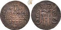 Sachsen Eisenach: Heller Wilhelm Heinrich, 1729-1741: -