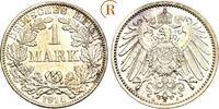 Kaiserreich Kleinmünzen 1 Mark 1914 A FDC