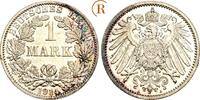 Kaiserreich Kleinmünzen 1 Mark 1914 A FDC