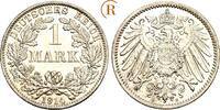 Kaiserreich Kleinmünzen 1 Mark 1914 A FDC