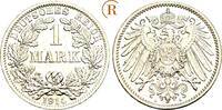 Kaiserreich Kleinmünzen 1 Mark 1914 A FDC