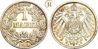 Kaiserreich Kleinmünzen 1 Mark 1914 A FDC