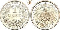 Kaiserreich Kleinmünzen 1 Mark 1914 D Aspect flan bruni, St