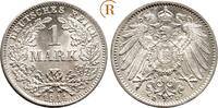 Kaiserreich Kleinmünzen 1 Mark 1914 D FDC