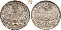 Kaiserreich Kleinmünzen 1 Mark 1914 J FDC-