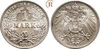 Kaiserreich Kleinmünzen 1 Mark 1914 G FDC