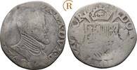 Brabant: 1/5 Ecu Mzz. Hand für Antwerpen Philipp II, 1556-1598: -