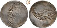 Würzburg Bistum: Pfennig Gottfried von Spitzenberg Helfenstein, 1186-1190: -