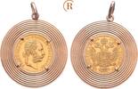 Österreich: 1 Dukat GOLD in hübscher Goldfassung Franz Joseph I, 1848-1916: -