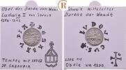 Schweiz Waadt Vaud: Obol Nyon Barone de Waadt in Nyon: Ludwig I, 1286-1302: -