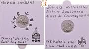 Schweiz Waadt Vaud Lausanne Bistum: Obol Lausanne Aimon de Cossonay, 1355-1375: -