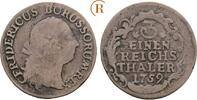 Preussen: 1/3 Taler zeitgenössische Fälschung Friedrich II. der Große, 1740-1786: -