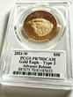 The United States of America  2021-W $50 Gold Eagle - Type 2 Advanced Release Emily S. Damstra, DCAM PR70DCAM