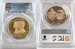 Uruguay 20000 P Uruguay – 1983 – 20000 Nuevos Pesos – Piedfort – Visit of the Spanish Royal Coup -