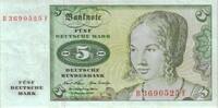 Deutschland 5 DM Deutsche Mark Ro 269a B/F -