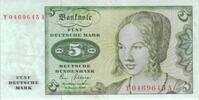 Deutschland 5 DM Deutsche Mark Ro 285b Y/A Replacement / Ersatznote (645) ---K2 -