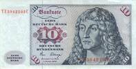 10 DM Deutsche Mark 1980 Deutschland Ro 286b YE/D Replacement / Ersatznote (293)   ---K2 