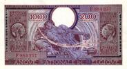 Belgium / Belgien 1000 Francs / 200 Belgas P125 -